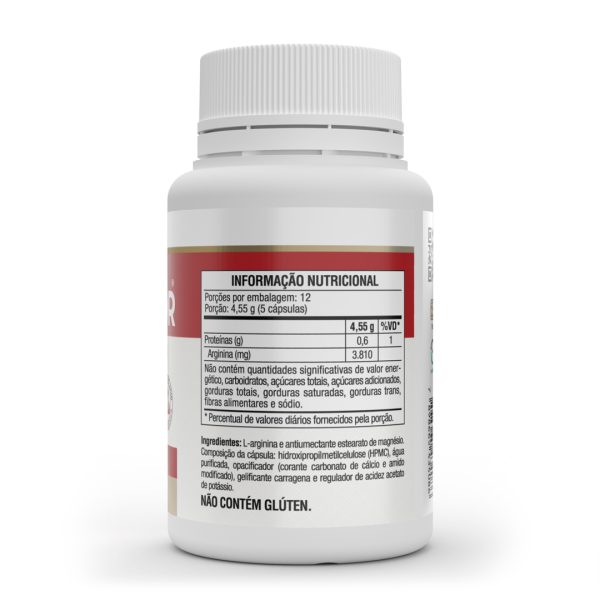 Arginofor 60 cápsulas 780mg - Vitafor - Imagem 2