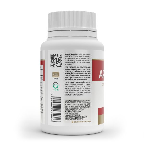 Arginofor 60 cápsulas 780mg - Vitafor - Imagem 3