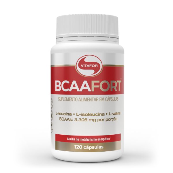 BCAA Fort 120 cápsulas 950mg - Vitafor