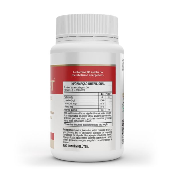 BCAA Fort 120 cápsulas 950mg - Vitafor - Imagem 2