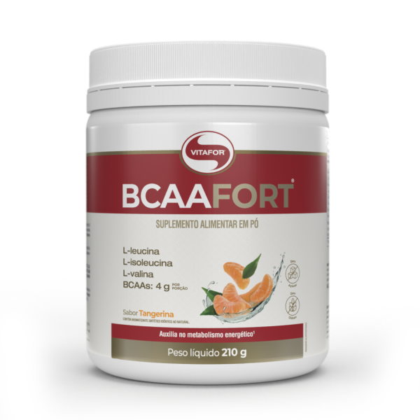 BCAA Fort 210g - Tangerina - Vitafor