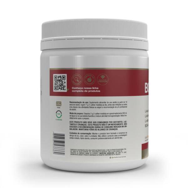 BCAA Fort 210g - Tangerina - Vitafor - Imagem 2