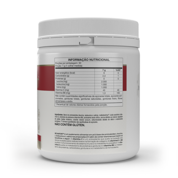 BCAA Fort 210g - Tangerina - Vitafor - Imagem 3