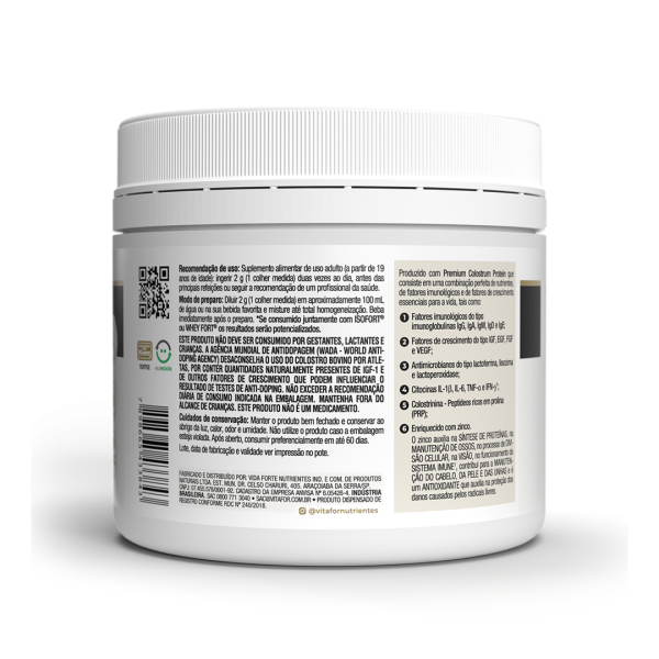 Colosfort 120g - Vitafor - Imagem 3