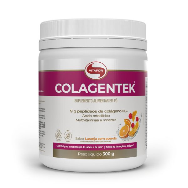 Colagentek 300g - Laranja com Acerola - Vitafor