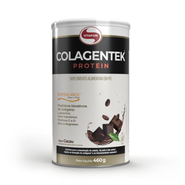 Colagentek Protein 460g - Cacau - Vitafor