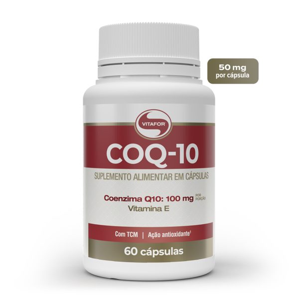 Coenzima Q10 100mg 60 cápsulas - Vitafor