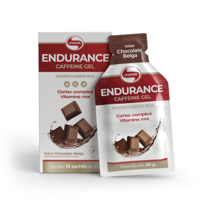 End Caffeine Gel sachê 30g - Chocolate Belga - Vitafor