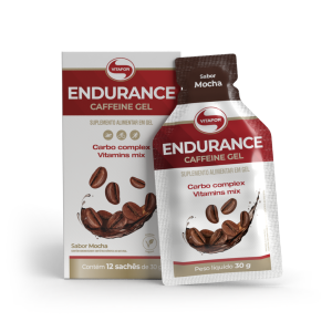 End Caffeine Gel sachê 30g -Mocha - Vitafor
