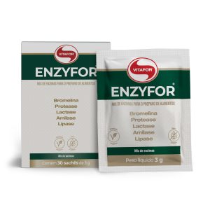 Enzyfor 30 sachês de 3g- Abacaxi - Vitafor