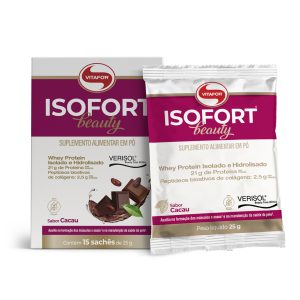 Isofort Beauty 25g - Cacau - Vitafor