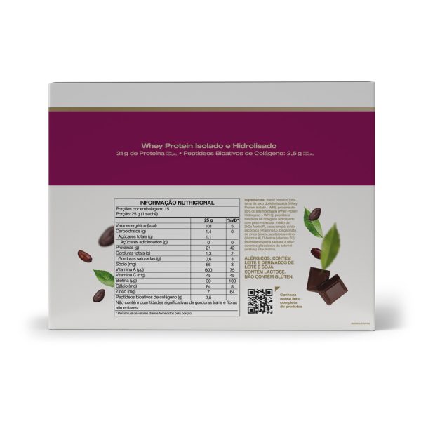 Isofort Beauty 25g - Cacau - Vitafor - Imagem 2