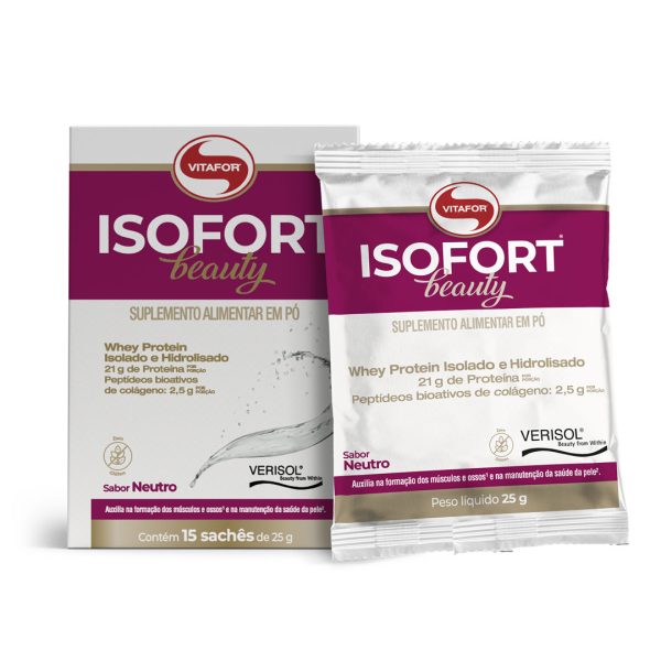 Isofort Beauty sachê 25g - Neutro - Vitafor