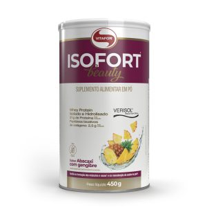 Isofort Beauty 450g - Abacaxi com Gengibre - Vitafor