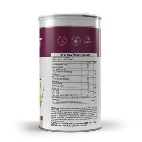 Isofort Beauty 450g - Abacaxi com Gengibre - Vitafor - Imagem 2
