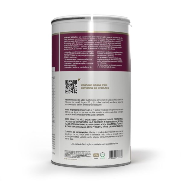Isofort Beauty 450g - Cranberry - Vitafor - Imagem 3
