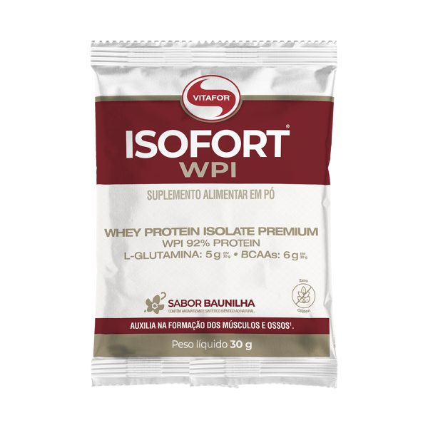 Isofort sachê 30g - Baunilha - Vitafor