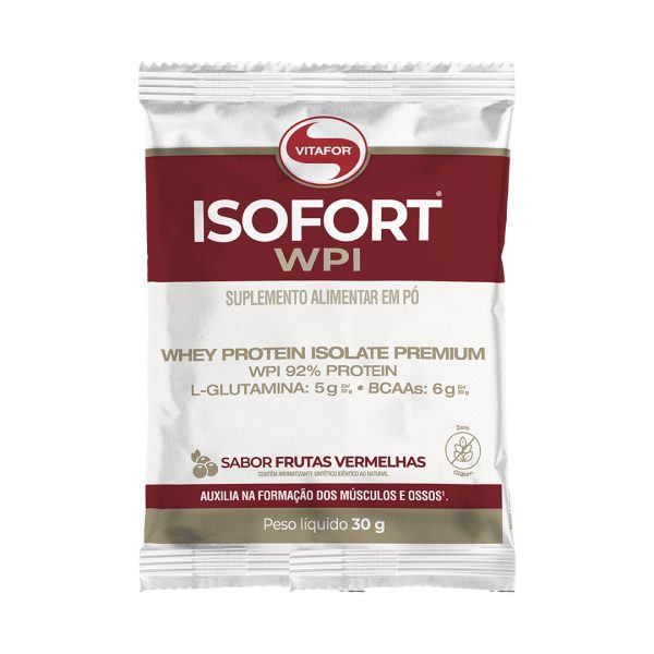 Isofort sachê 30g - Frutas Vermelhas - Vitafor