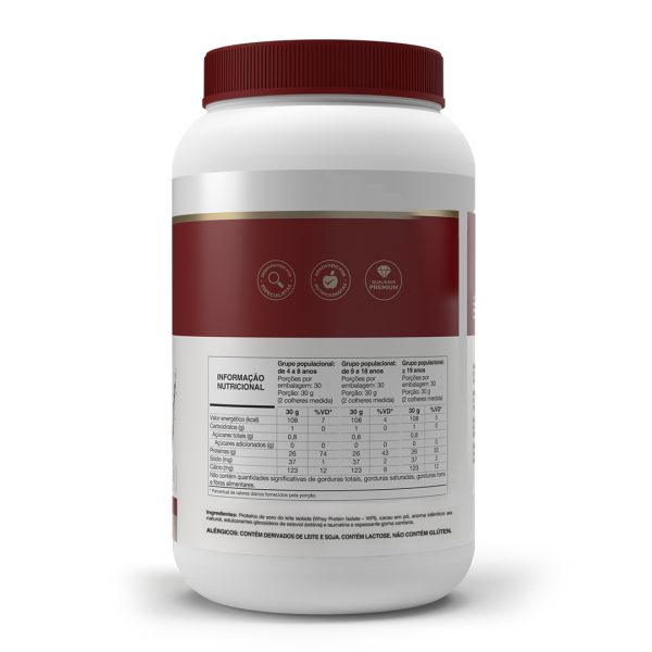 Isofort 900g - Chocolate - Vitafor - Imagem 2
