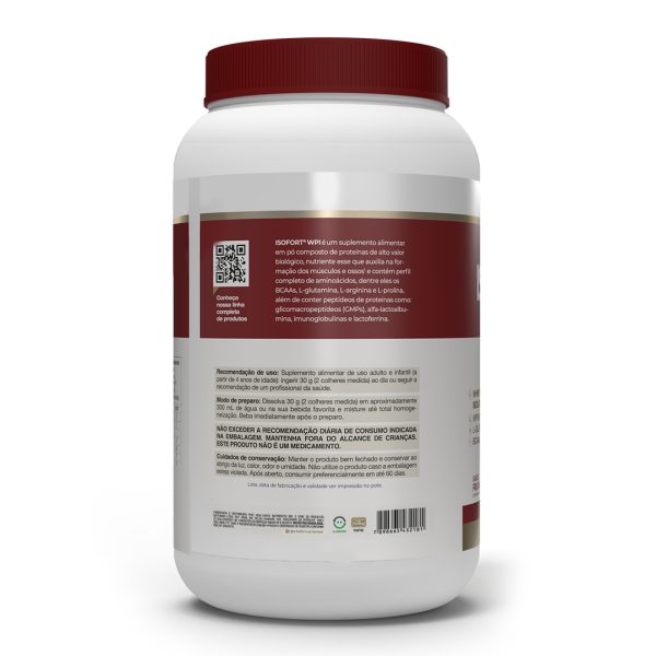 Isofort 900g - Frutas Vermelhas - Vitafor - Imagem 3