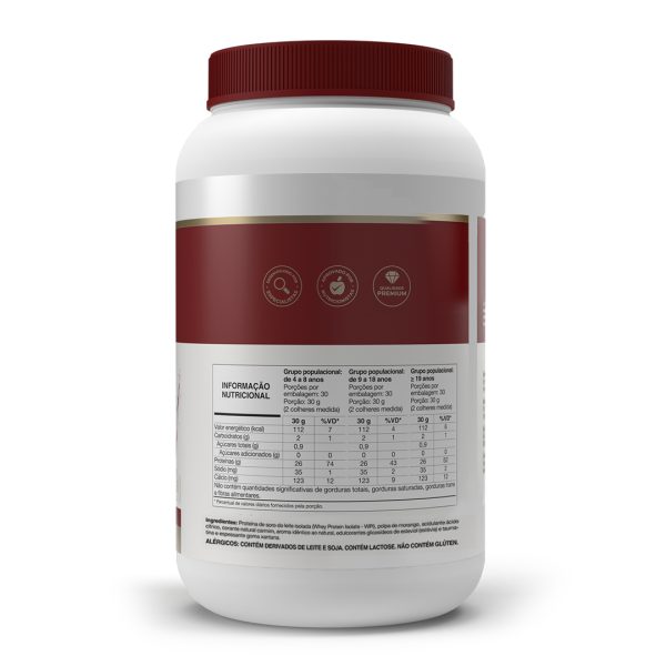 Isofort 900g - Frutas Vermelhas - Vitafor - Imagem 2