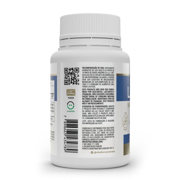 Laczyme 60 cápsulas 470mg - Vitafor - Imagem 3
