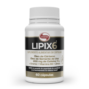 Lipix 6 60 cápsulas 1000mg - Vitafor