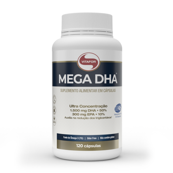 Mega DHA 120 cápsulas 1000mg - Vitafor