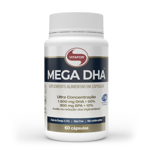 Mega DHA 60 cápsulas 1000mg - Vitafor