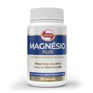 Magnésio Plus 90 cápsulas 690mg - Vitafor