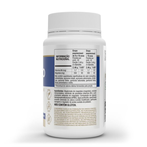Magnésio Plus 90 cápsulas 690mg - Vitafor - Imagem 2