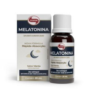 Melatonina frasco 20ml - Menta - Vitafor