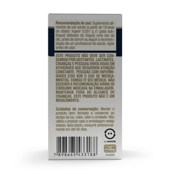 Melatonina frasco 20ml - Menta - Vitafor - Imagem 3