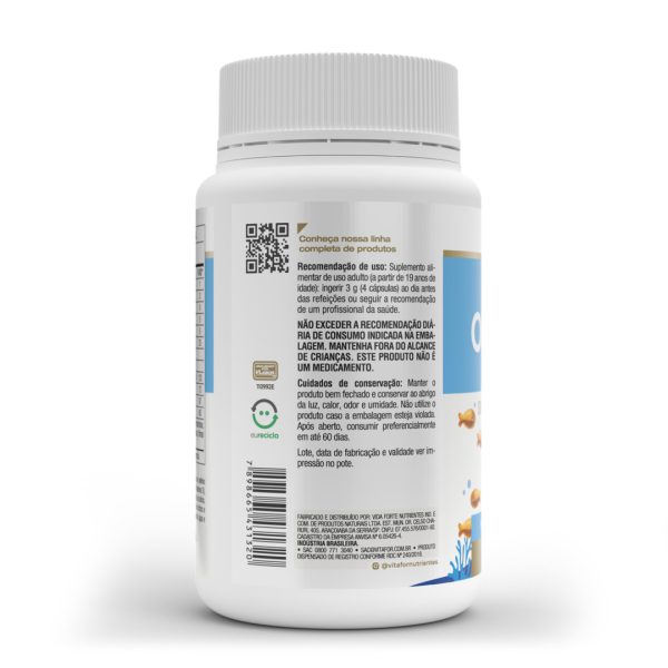 Ômega Family 60 cápsulas de 500mg - Vitafor - Imagem 2