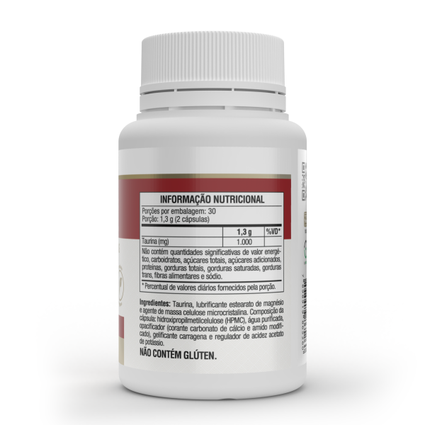 Taurine 60 cápsulas - Vitafor - Imagem 2
