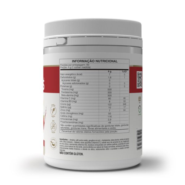 Termoplus 240g - Frutas Vermelhas - Vitafor - Imagem 2