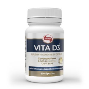 Vita D3 60 cápsulas - Vitafor