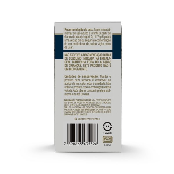 Vita D3 + K2 gotas 20ml - Menta - Vitafor - Imagem 3