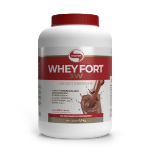 Whey Fort 3w pote 1800g – Chocolate – Vitafor