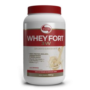 Whey Fort 3w 900g - Banana - Vitafor
