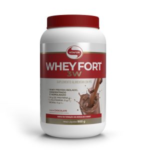 Whey Fort 3w 900g – Chocolate – Vitafor