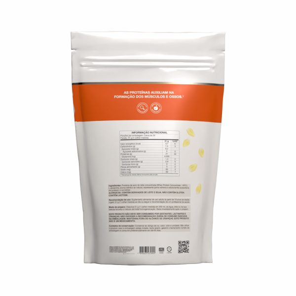 Whey Concentrado 900g - Baunilha - Vitafor - Imagem 2